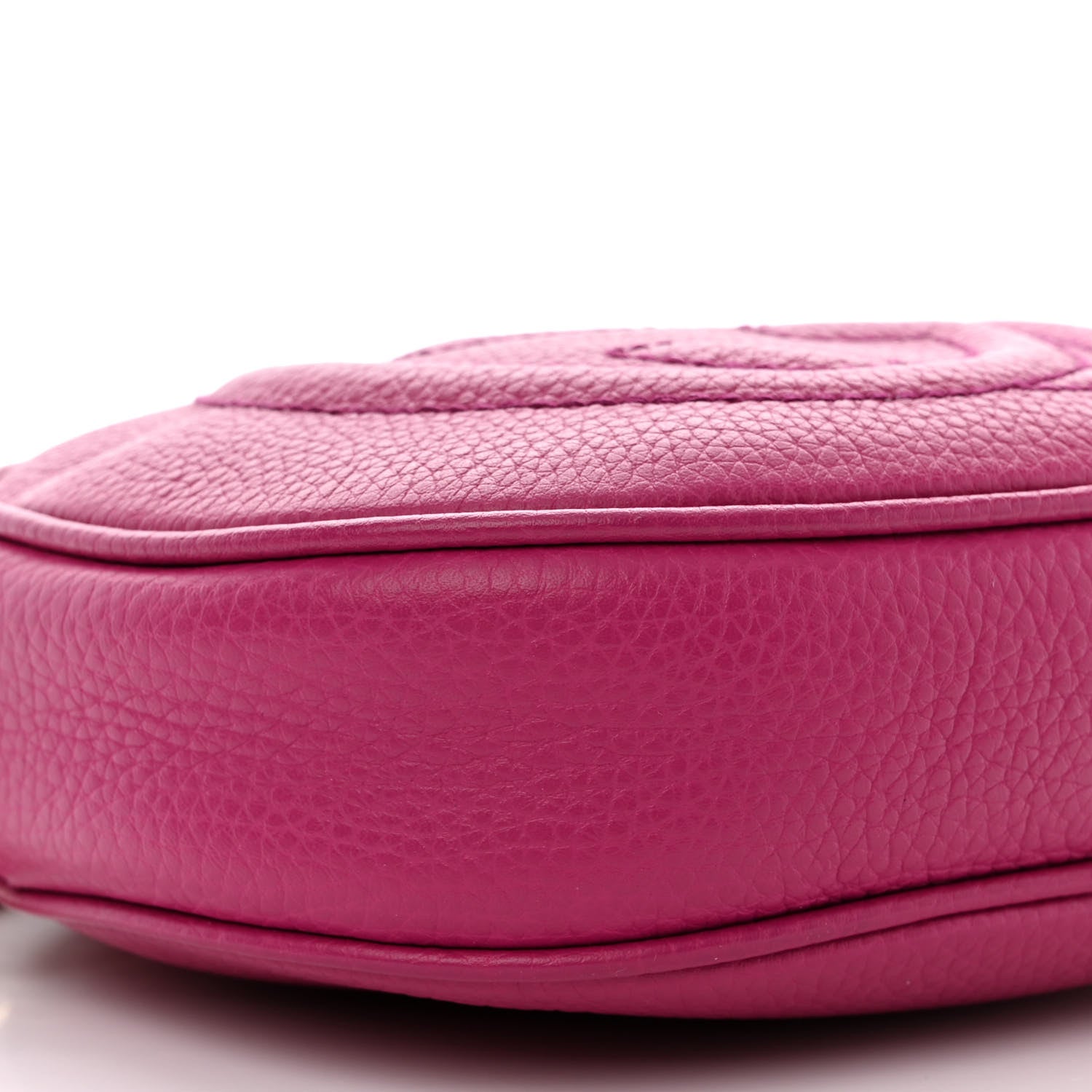 Gucci Cellarius Calfskin Mini Soho Chain Bag Bright Bouganville 9 of 10