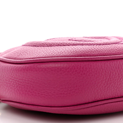 Gucci Cellarius Calfskin Mini Soho Chain Bag Bright Bouganville 9 of 10