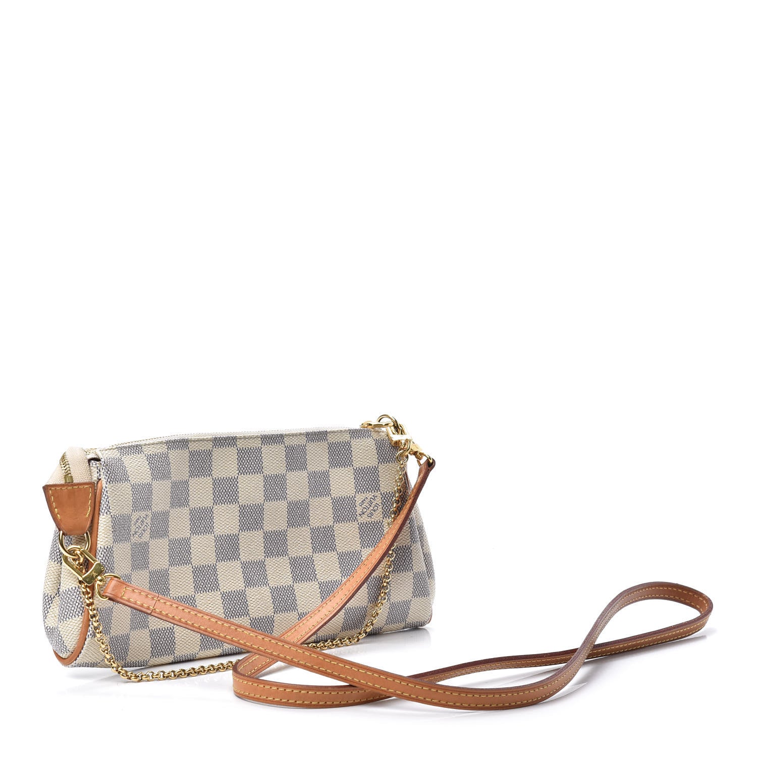 Louis Vuitton Damier Azur Eva Clutch 3 of 9