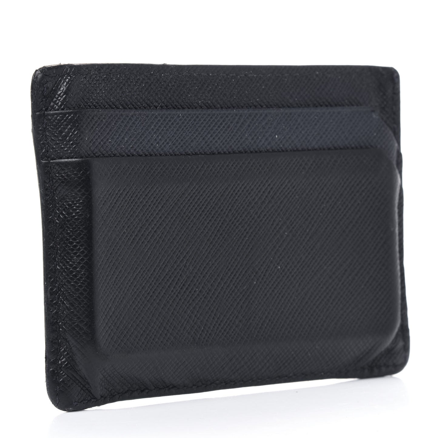 Saffiano Card Holder Black