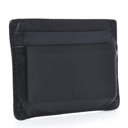 Prada Saffiano Card Holder Black 2 of 6