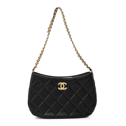 Chanel Caviar Quilted Hobo Black 1 of 11
