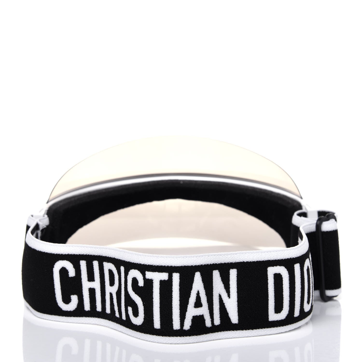 Christian Dior Mirrored DiorClub1 Sun Visor Black 4 of 10