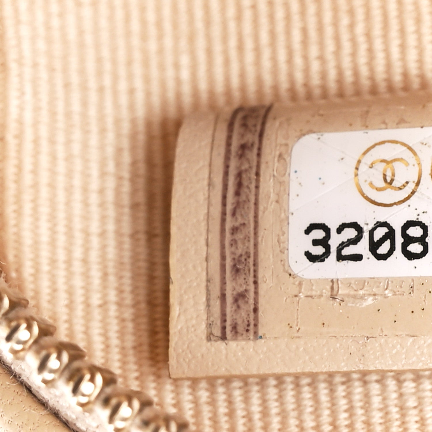 Chanel Lambskin Quilted Chanel 19 Clutch With Chain Beige 7 of 11