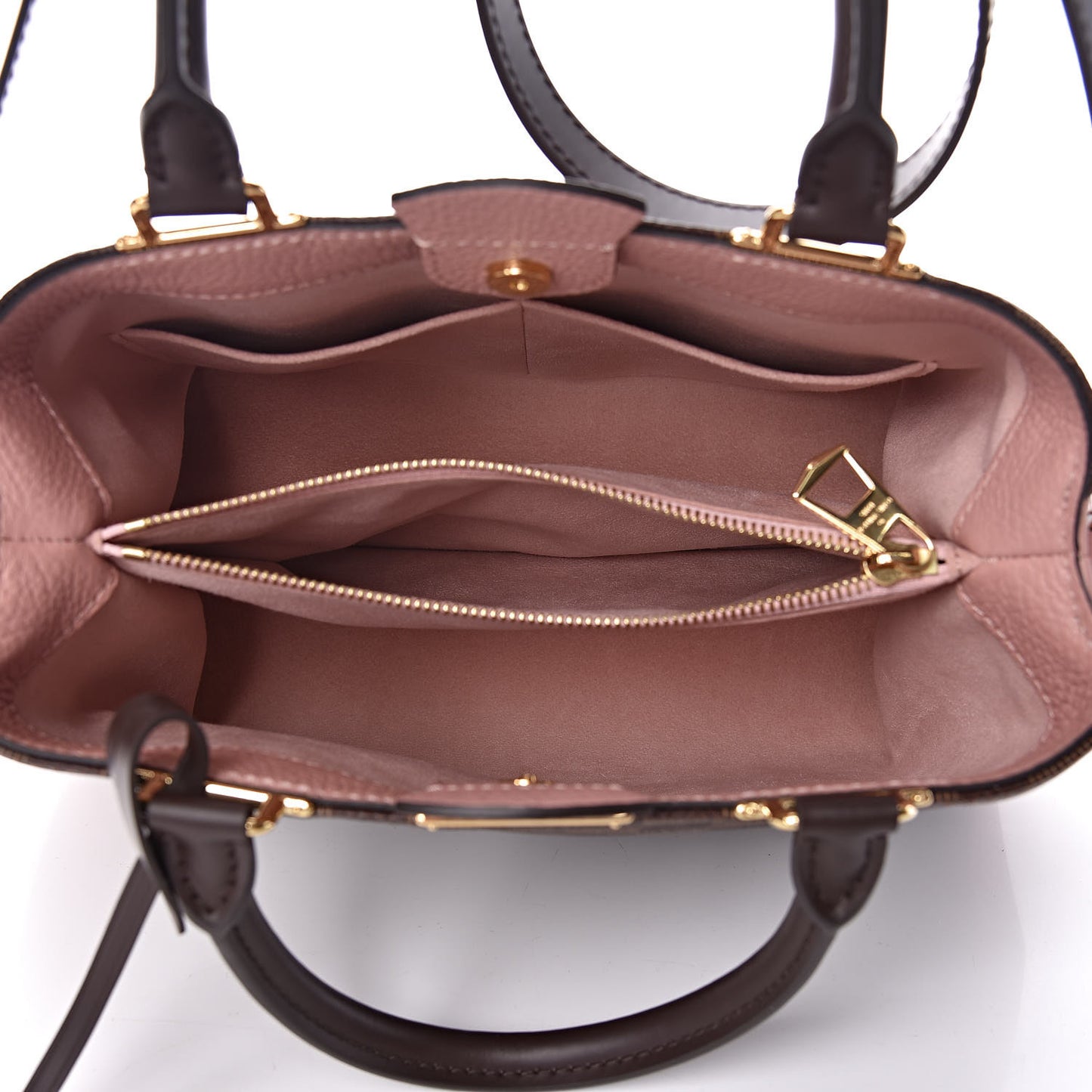 Damier Ebene Cuir Taurillon Brittany Magnolia