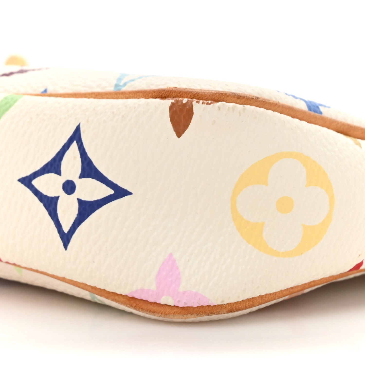 Louis Vuitton Monogram Multicolor Pochette Accessories White 9 of 16