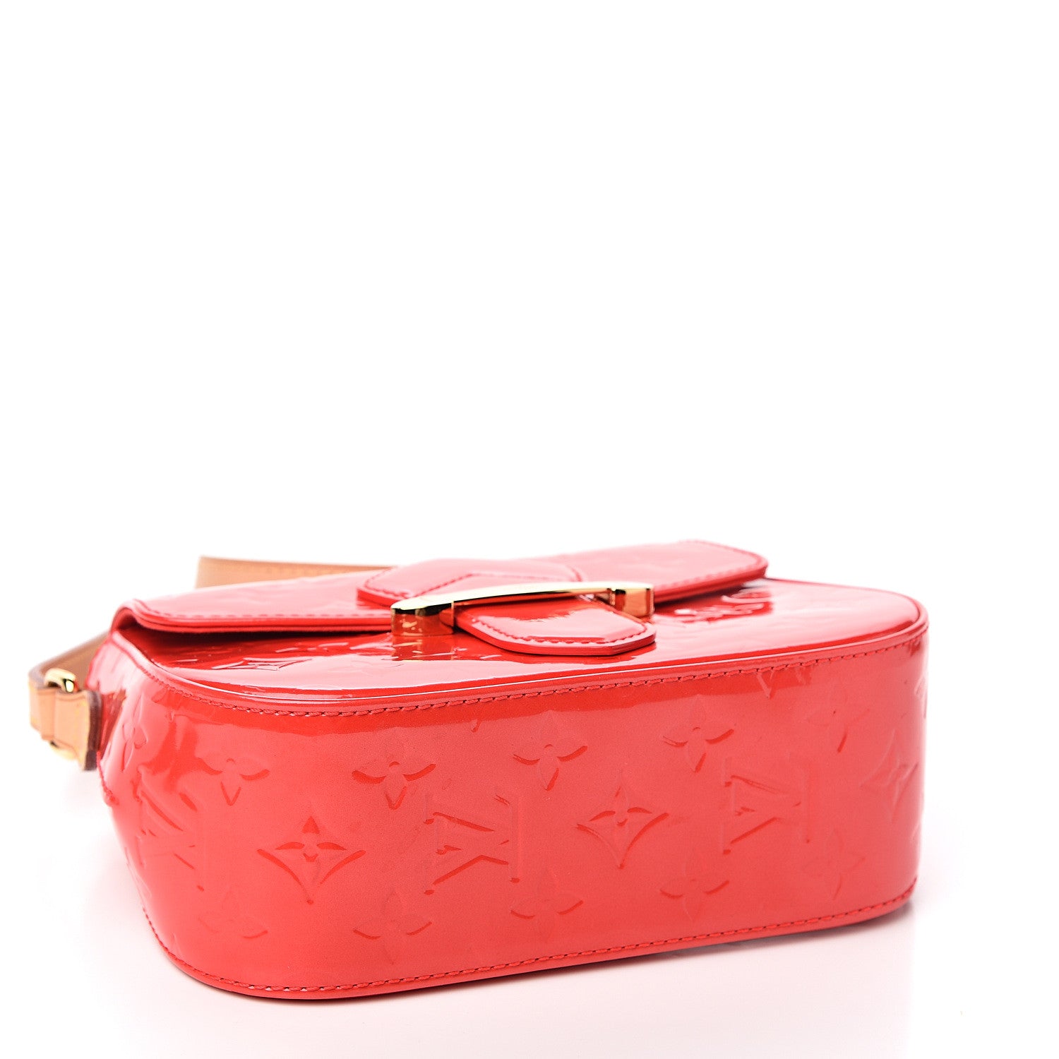 Louis Vuitton Vernis Bellflower PM Rouge Grenadine 3 of 9