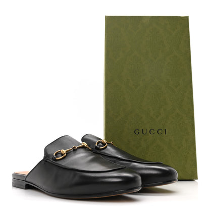 Gucci Calfskin Womens Princetown Slippers 39 Black 9 of 9