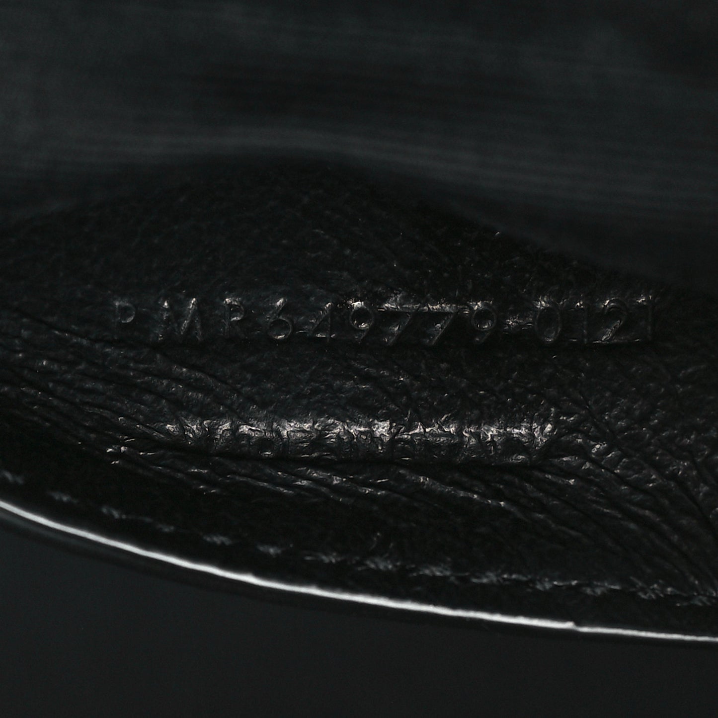 Grain de Poudre Quilted 80's Vanity Bag Black