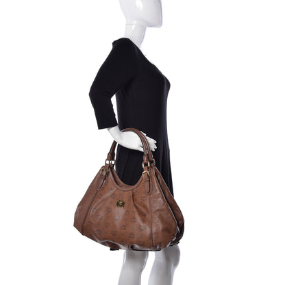MCM Visetos Shoulder Bag Brown 2 of 8