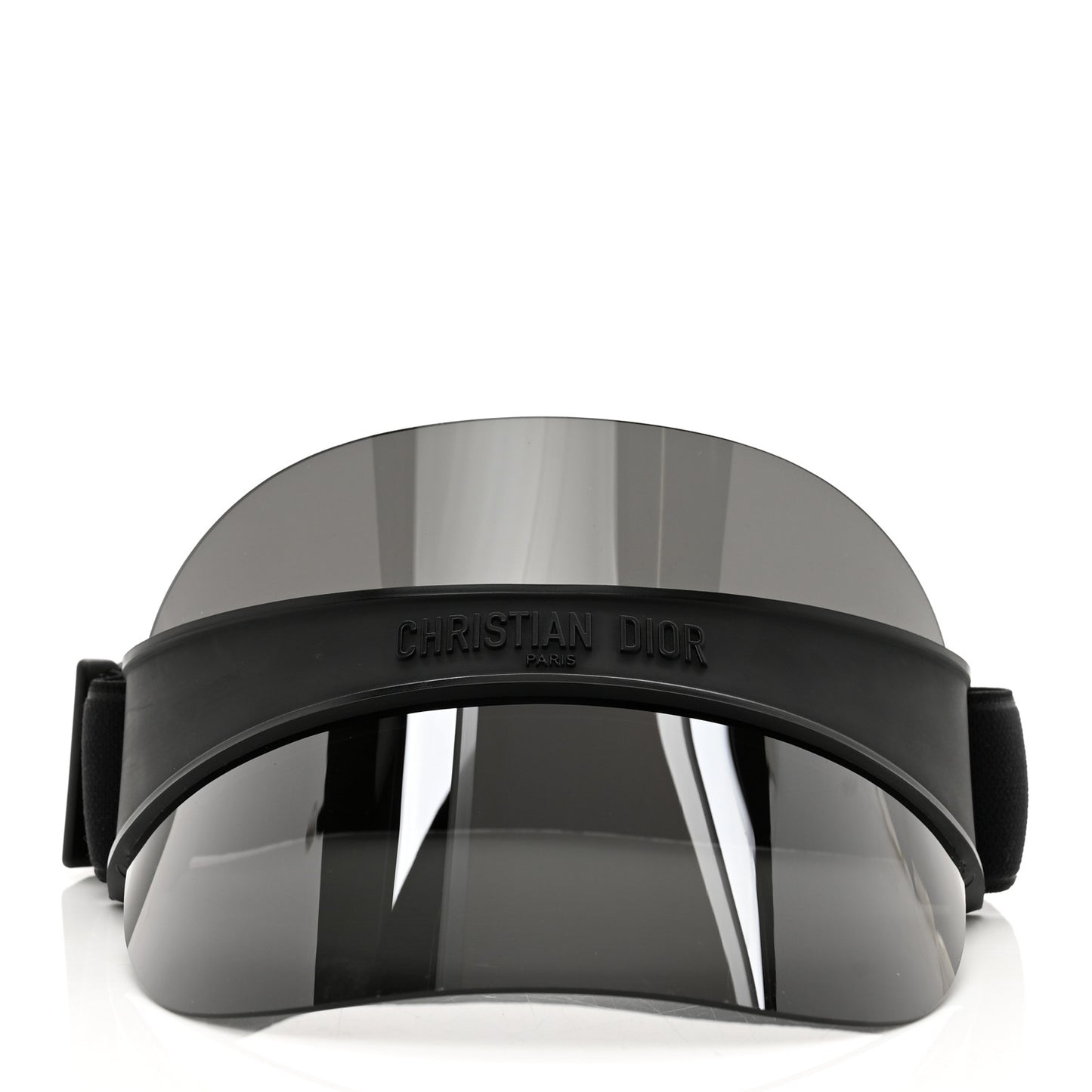 Mirrored DiorClubV1U Sun Visor Black