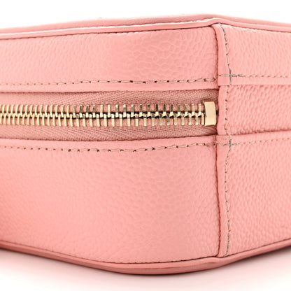 Chanel Caviar Quilted Small CC Filigree Vanity Case Pink 9 of 12