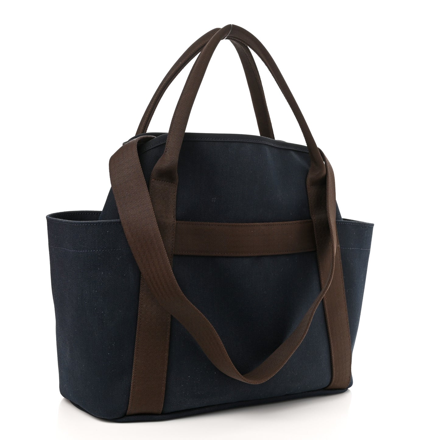 Canvas The Grooming Bag Bleu Navy Feu