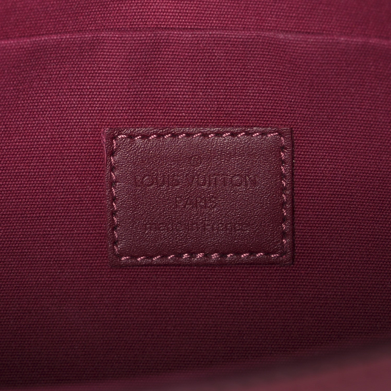 Louis Vuitton Vernis Felicie Chain Wallet Magenta 7 of 14