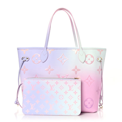 Louis Vuitton Monogram Giant Spring In The City Neverfull MM Sunrise Pastel 3 of 9