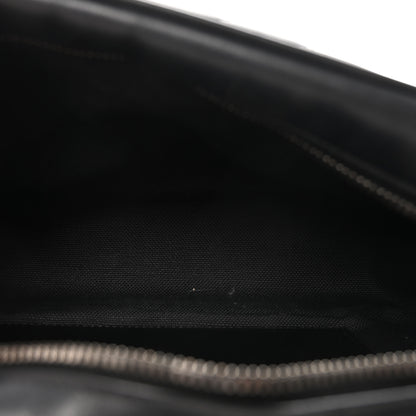 Gucci Calfskin Matelasse Monochrome Small GG Marmont Chain Shoulder Bag Black 5 of 9