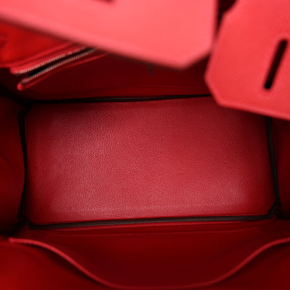 Hermes Epsom Birkin 30 Rouge Casaque 5 of 13
