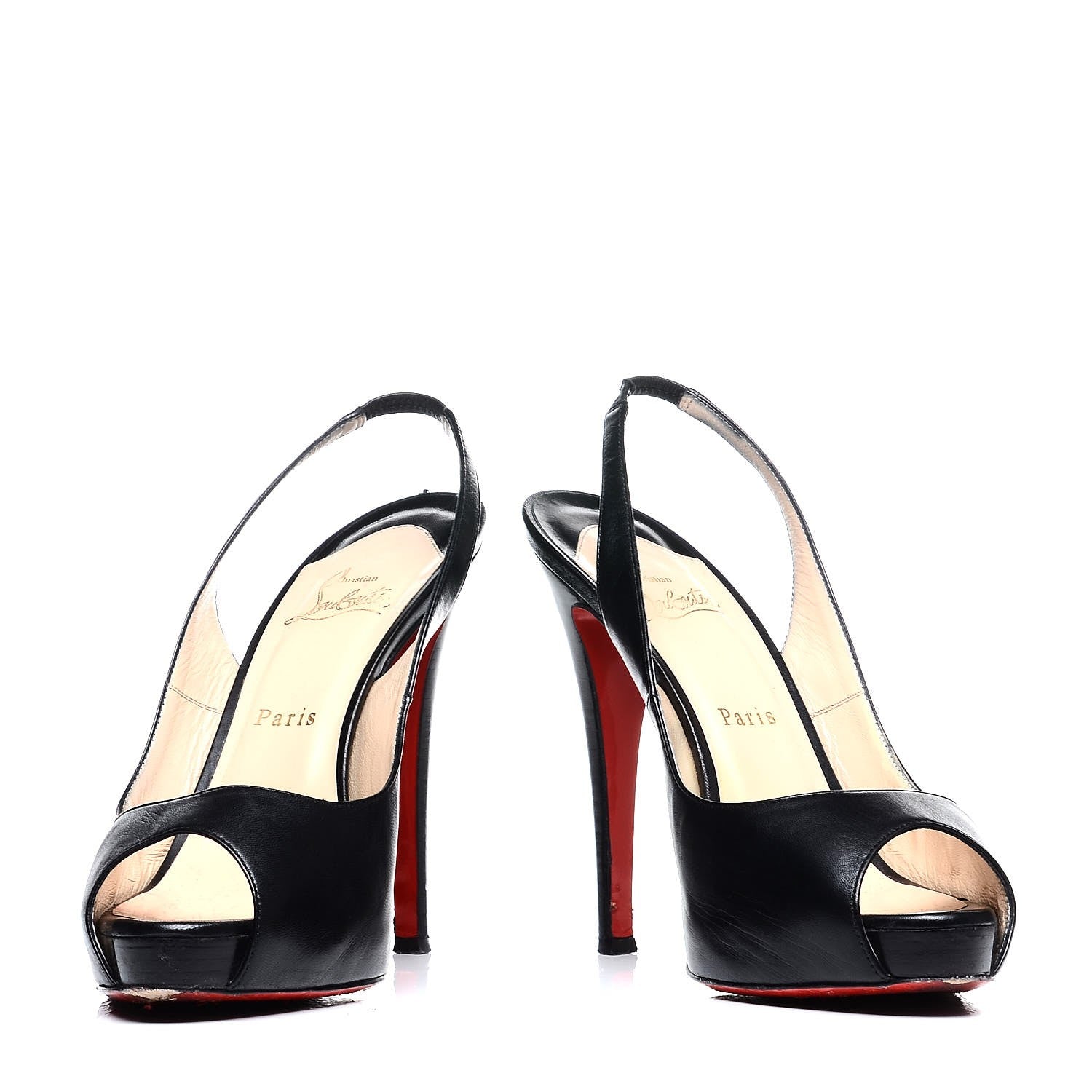 Christian Louboutin Kid No Prive 120 Pumps 40.5 Black 10 of 11