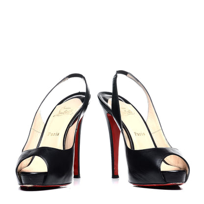 Christian Louboutin Kid No Prive 120 Pumps 40.5 Black 10 of 11