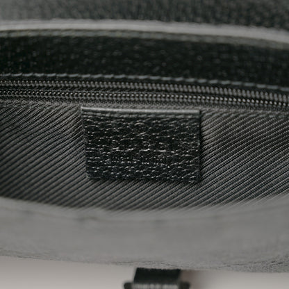 Gucci GG Monogram Web Flight Belt Bag Black 6 of 12