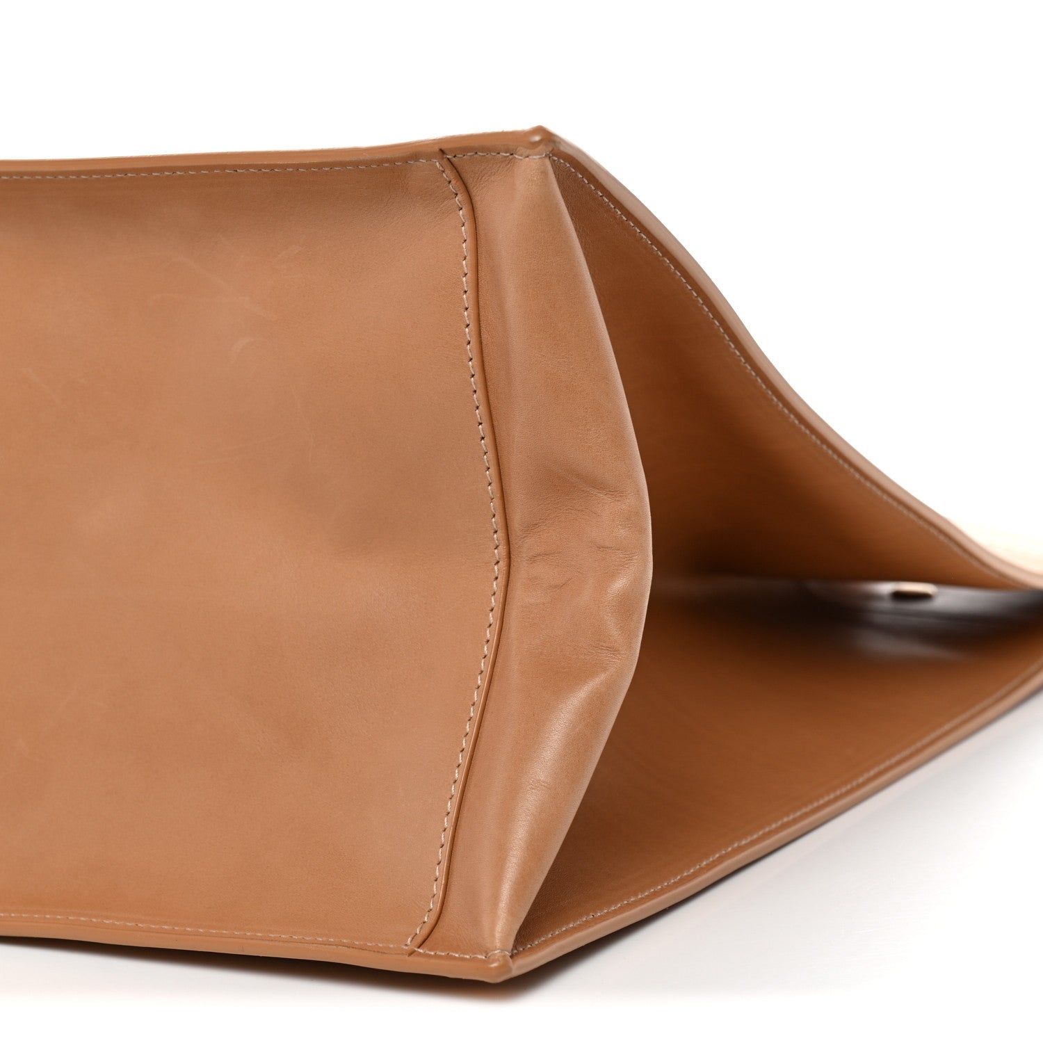 Saint Laurent Vitello Large Rive Gauche Tote Natural 10 of 11