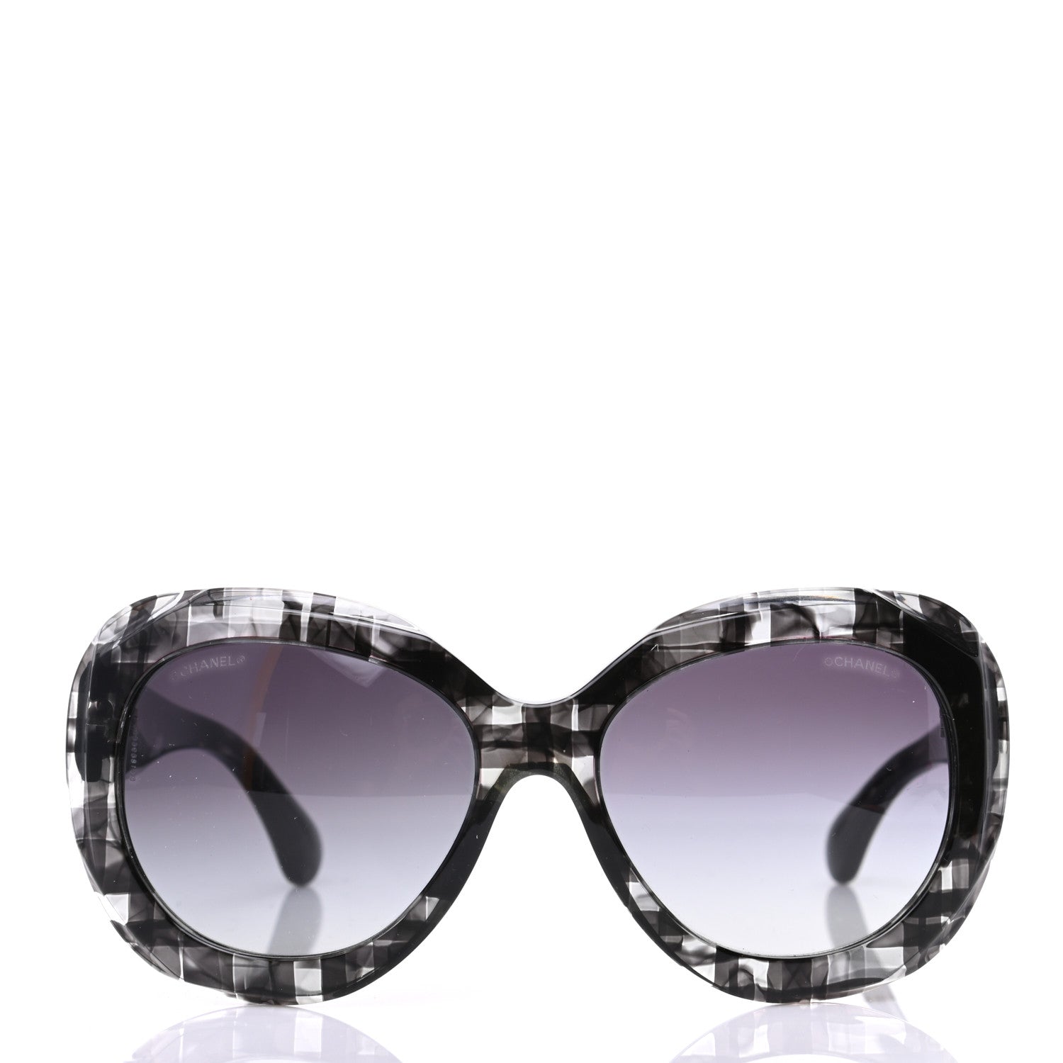 Chanel Butterfly Sunglasses 5323 Black Gray 2 of 8
