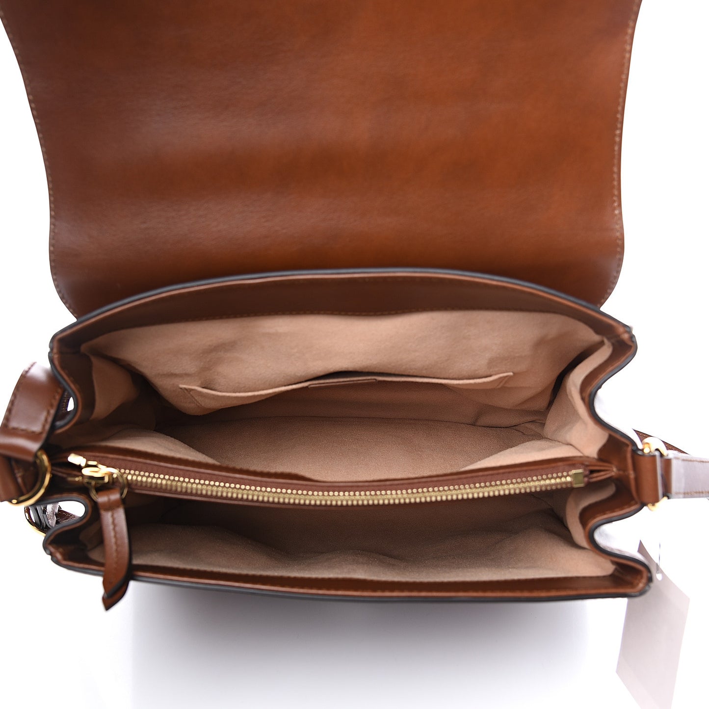 Pienza Calfskin Side Messenger Bag Cuir