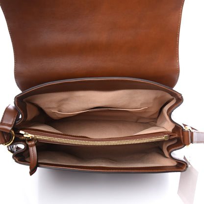 Gucci Pienza Calfskin Side Messenger Bag Cuir 4 of 10