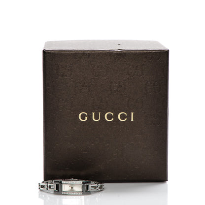Gucci Stainless Steel Diamond 14mm G-Frame Quartz Watch 9 of 9