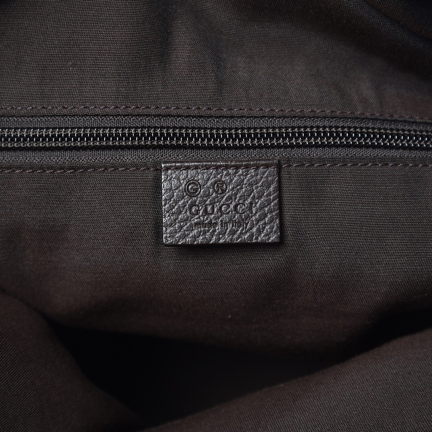Gucci Crystal Monogram Backpack Dark Brown 6 of 7