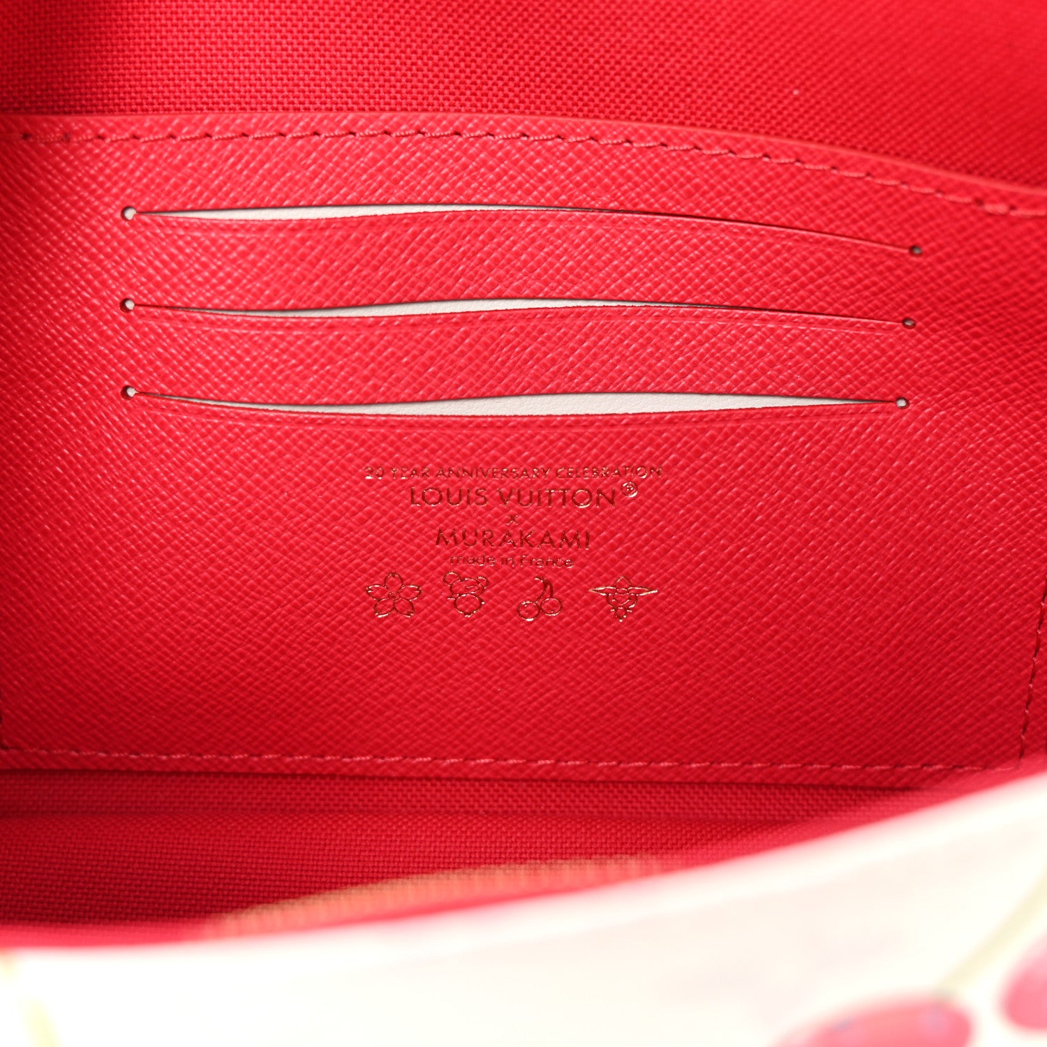 Louis Vuitton LV X TM Monogram Cerises Ivy Wallet On Chain White 6 of 10