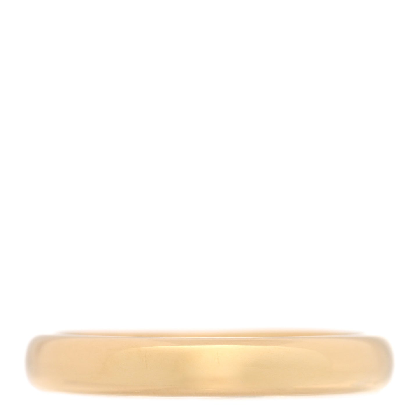 18K Yellow Gold 3mm Forever Wedding Band Ring 51 5.75
