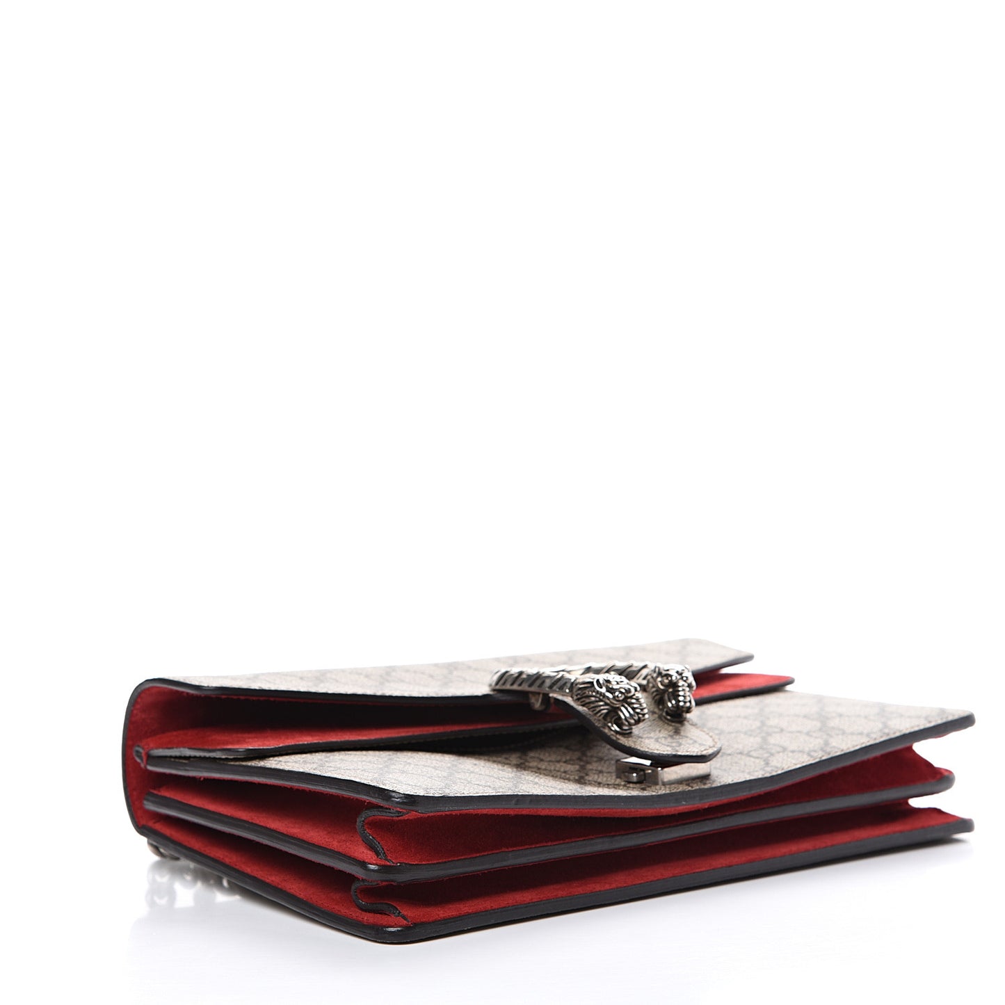 GG Supreme Monogram Small Dionysus Shoulder Bag Red
