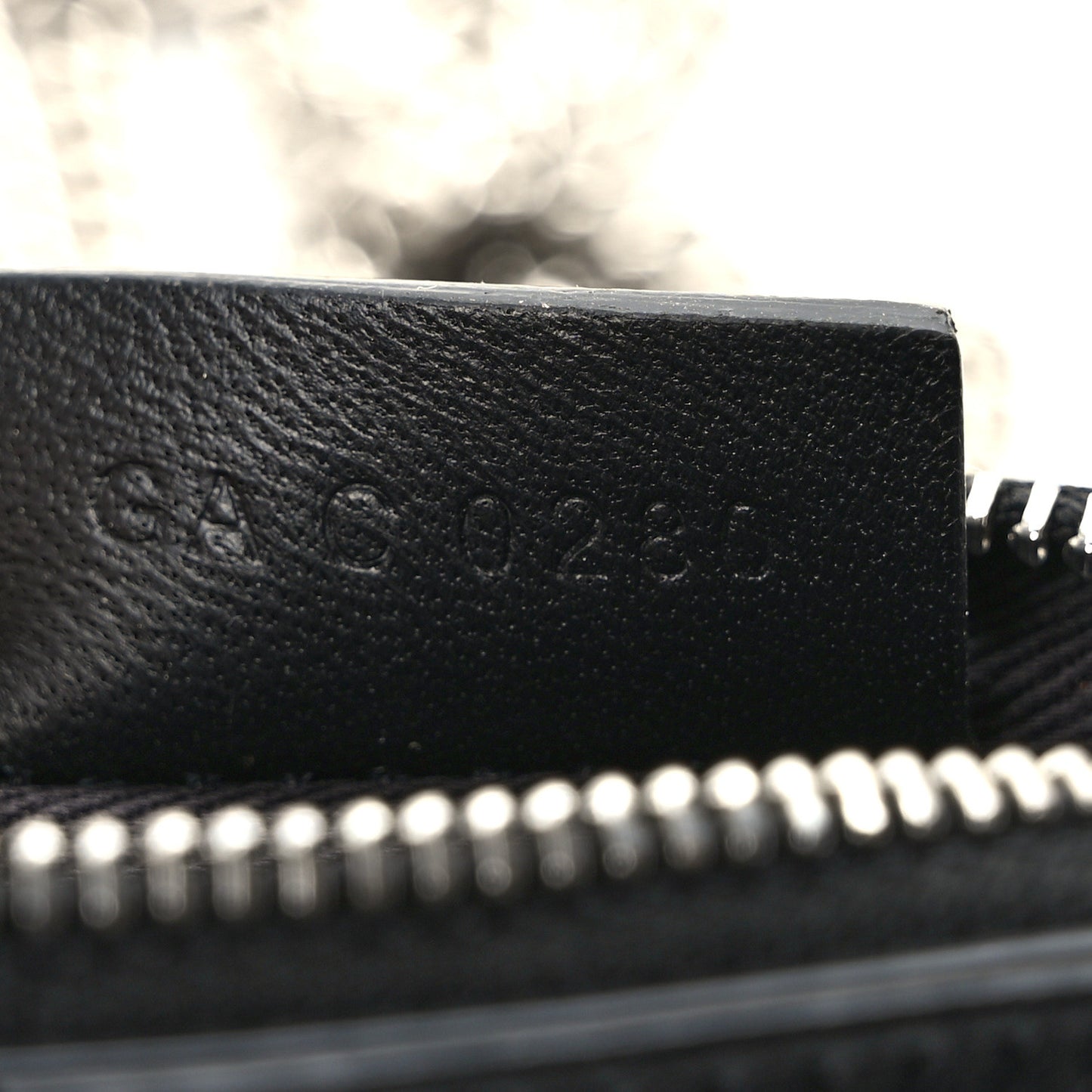 Lambskin Baby Antigona with Chain Black