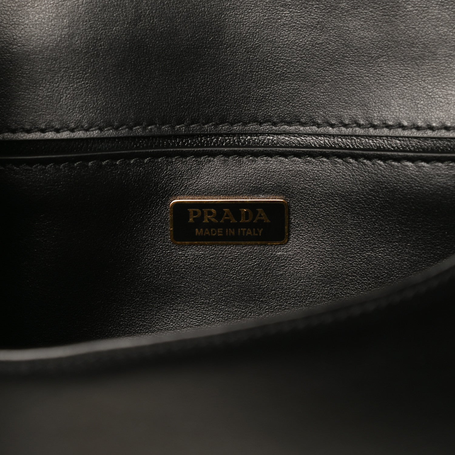 Prada City Calf Saffiano Cahier Bag Black 6 of 14