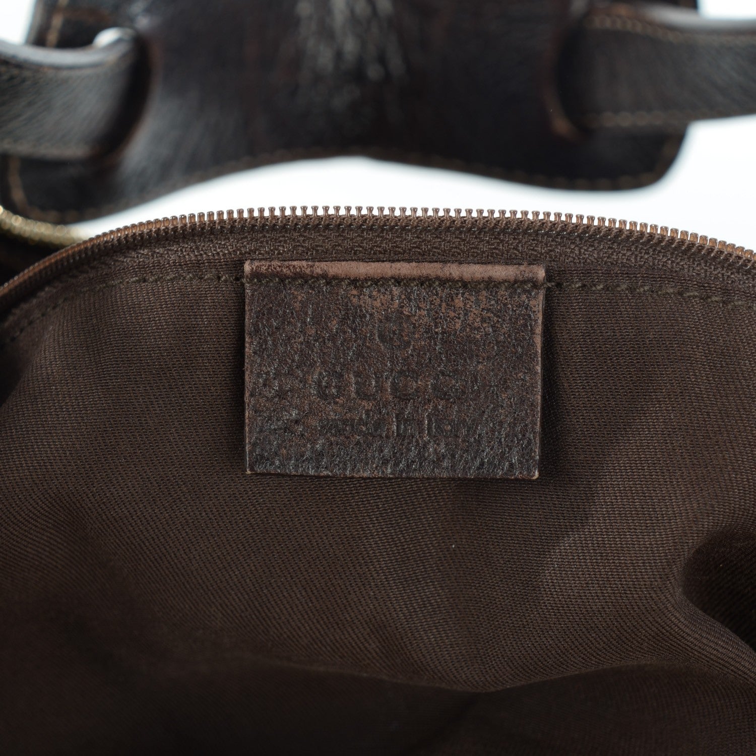 Gucci Monogram Large Princy Hobo Dark Brown 8 of 11