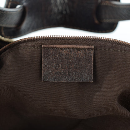 Gucci Monogram Large Princy Hobo Dark Brown 8 of 11