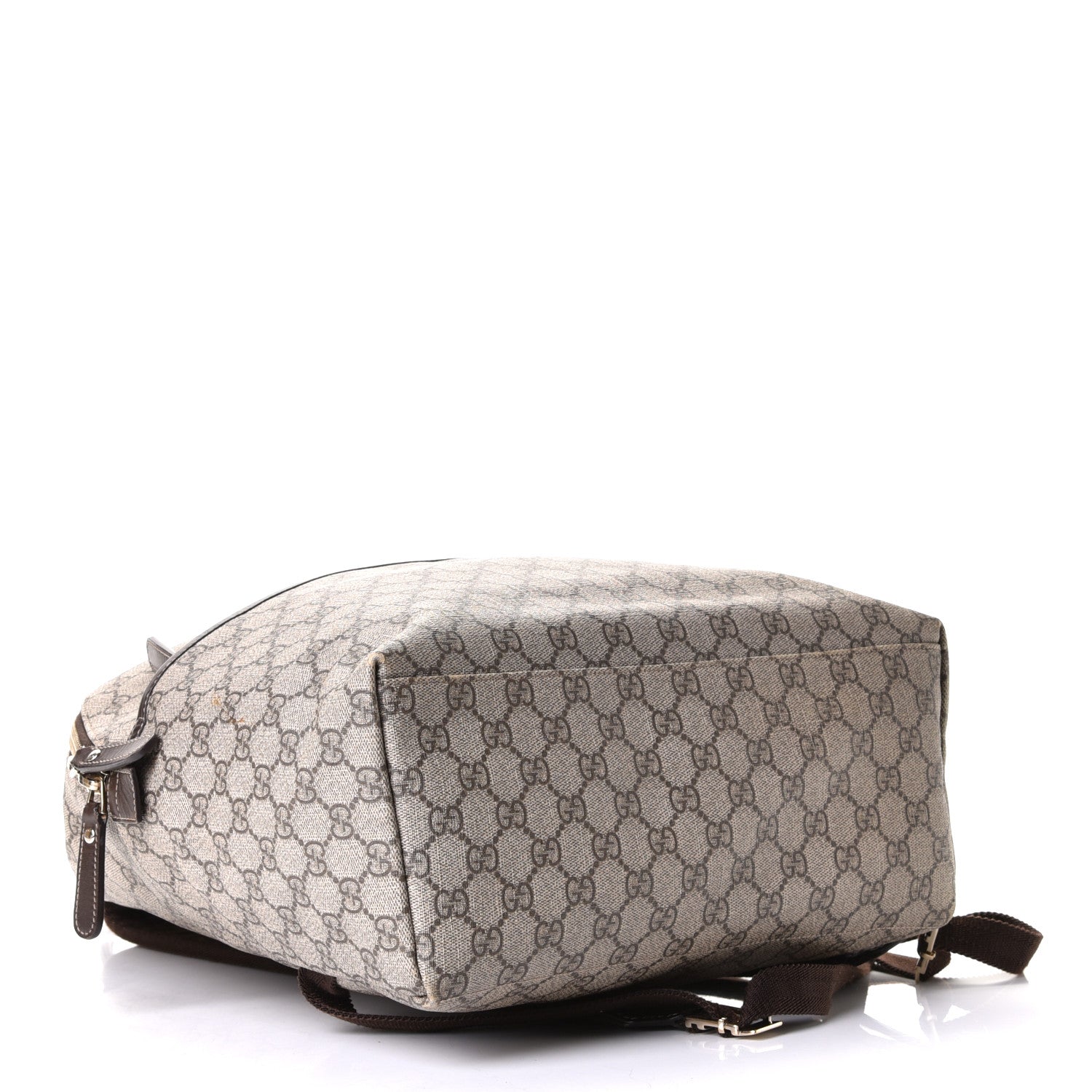 Gucci Monogram Medium Backpack Dark Brown 3 of 6