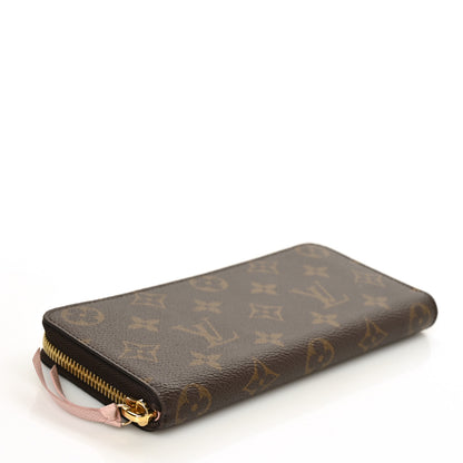 Louis Vuitton Monogram Clemence Wallet Rose Ballerine 4 of 6