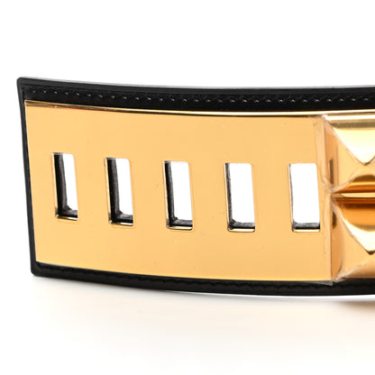 Hermes Box Collier De Chien CDC Belt 70 Black 6 of 7