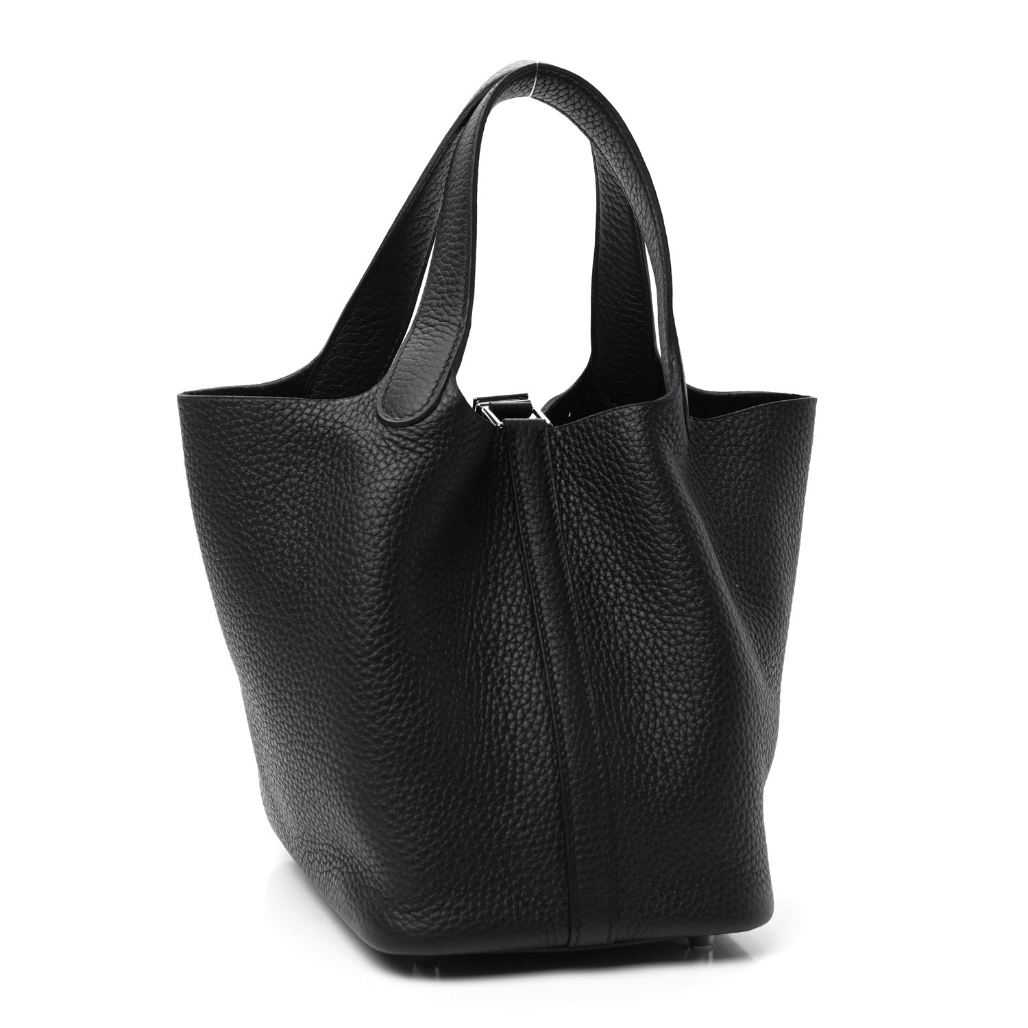 Hermes Taurillon Clemence Picotin Lock 18 PM Black 3 of 9