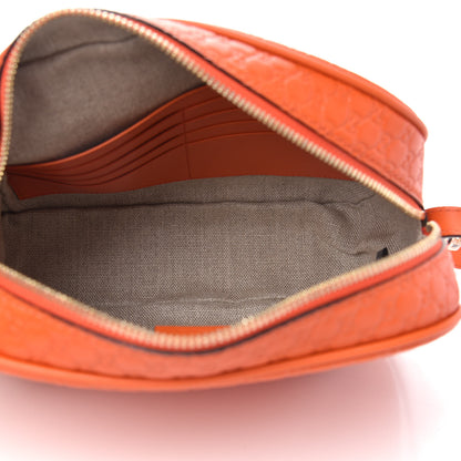 Gucci Soft Microguccissima Mini Bree Messenger Bag Sun Orange 5 of 9