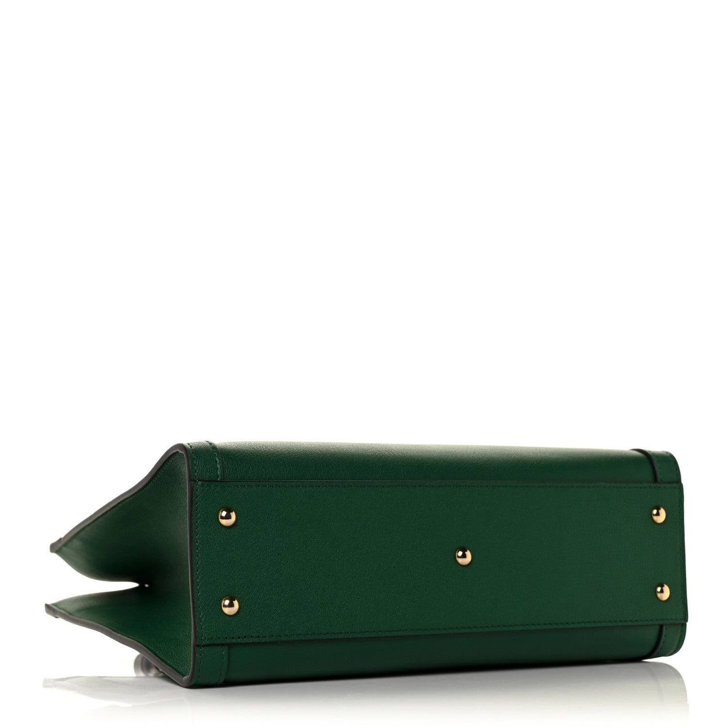 Gucci Calfskin Small Diana Tote Bag Green 3 of 7