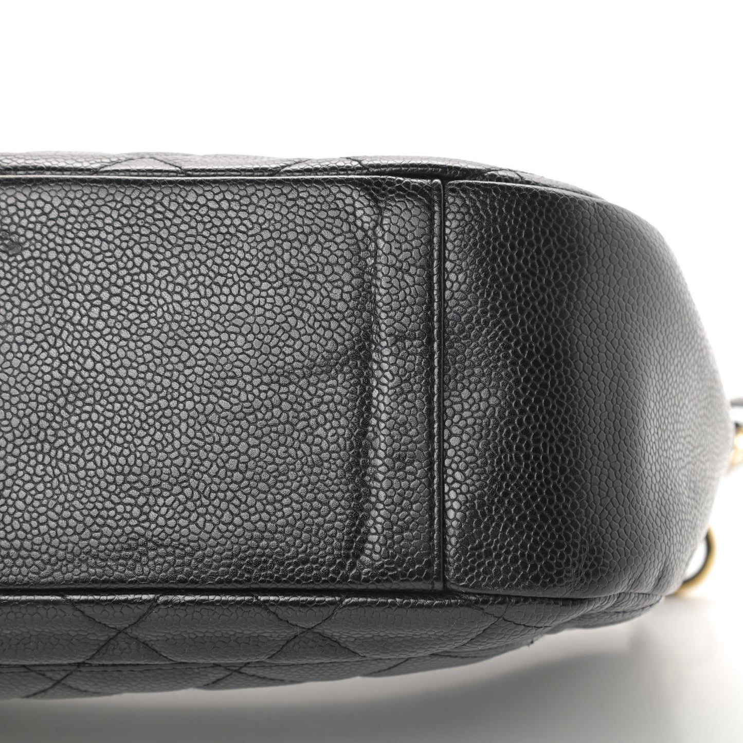 Caviar Quilted Timeless CC Shoulder Bag Black
