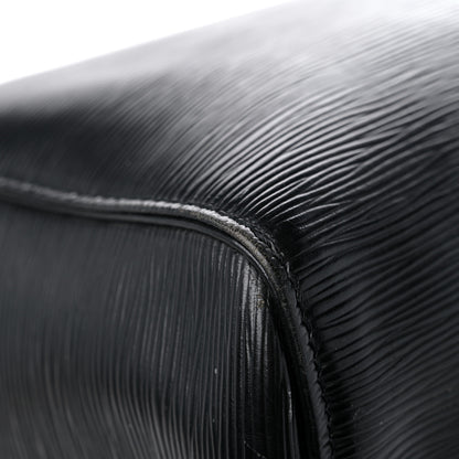 Louis Vuitton Epi Keepall 55 Black 7 of 16