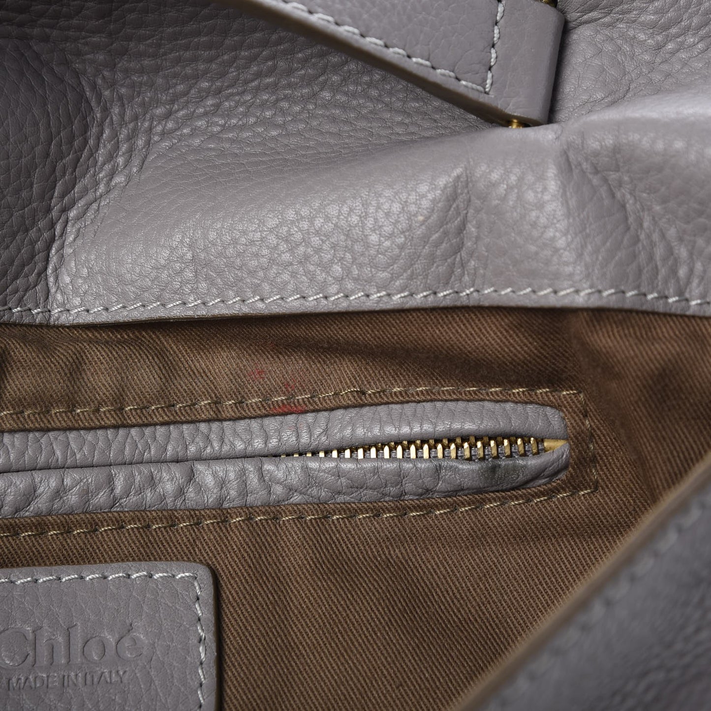 Calfskin Medium Marcie Top Handle Bag Cashmere Grey