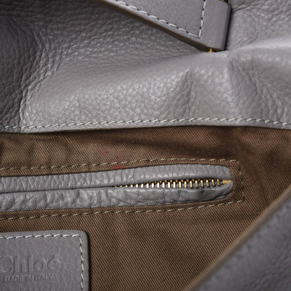 Chloe Calfskin Medium Marcie Top Handle Bag Cashmere Grey 9 of 13