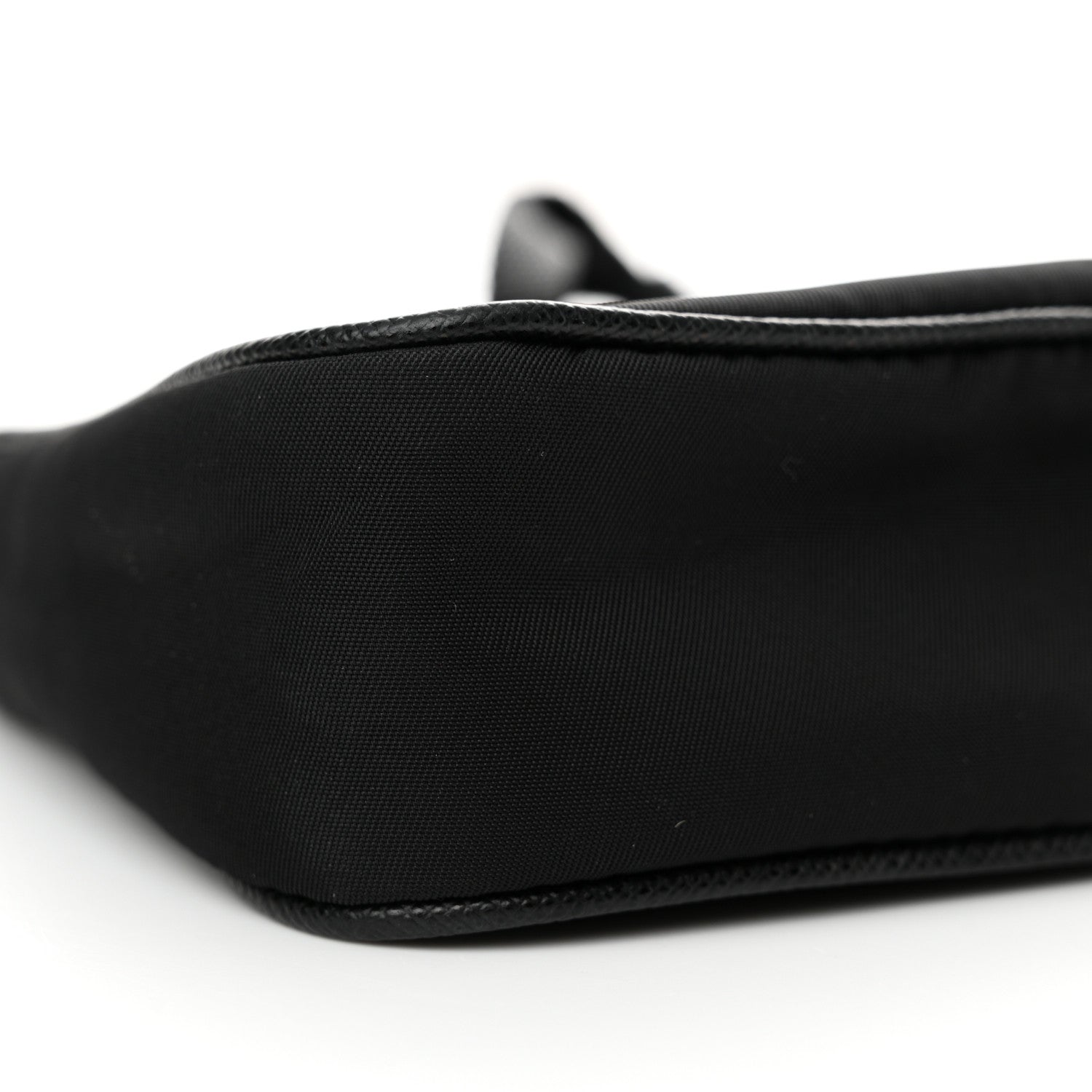 Prada Tessuto Nylon Mini Re-Edition 2000 Shoulder Bag Black 8 of 12
