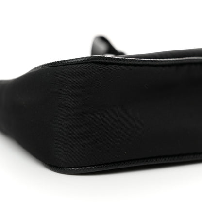 Prada Tessuto Nylon Mini Re-Edition 2000 Shoulder Bag Black 8 of 12