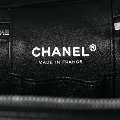 Chanel Caviar Quilted Small Top Handle Vanity Case With Chain Black 6 of 10